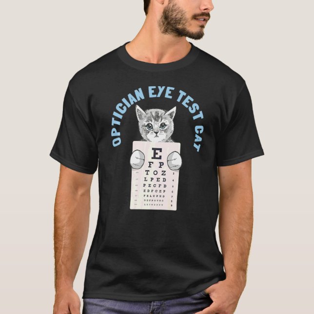 Optometristen der Augen T-Shirt (Vorderseite)
