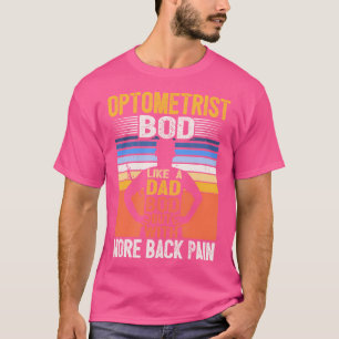 Optometristienblut wie ein Vater Bod Ophthalmologe T-Shirt