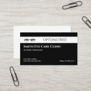 Optometristische Visitenkarte