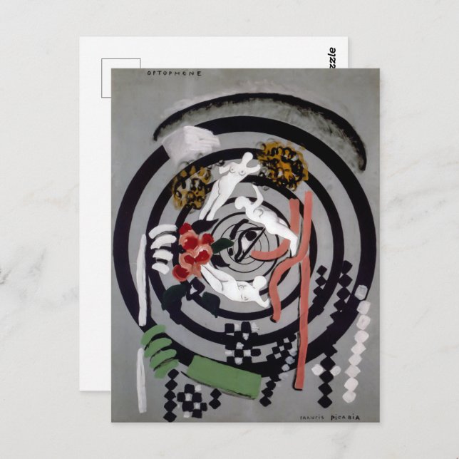 Optophone 2 | Francis Picabia | Postkarte (Vorne/Hinten)