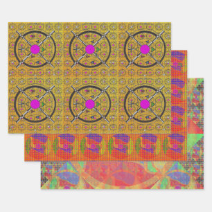 Optoskept-Verpackungspapier-Set Geschenkpapier Set