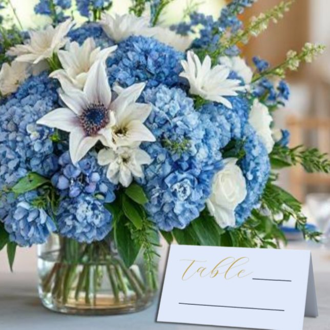 Opulent Blue Wedding Platzkarte (Von Creator hochgeladen)