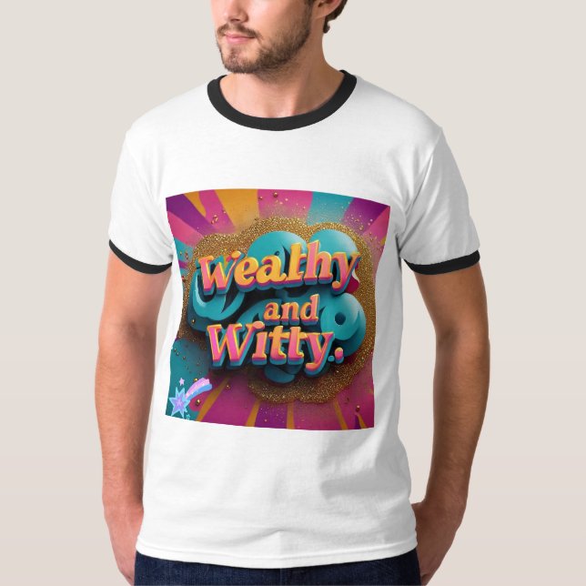 "Opulent Charm" T-Shirt (Vorderseite)