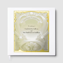 Opulent Gold Motif Atelier Gästebuch