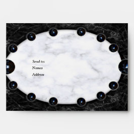 Opulent White & Black Marble Spheres