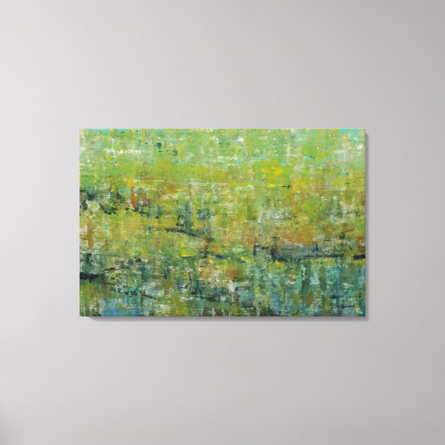 opulentes Feld II Leinwanddruck (Vorderseite)