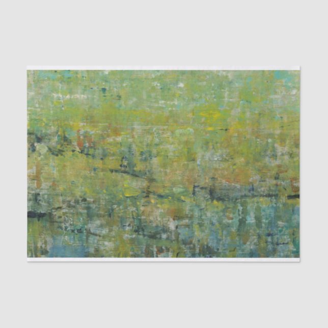 opulentes Feld II Seidenpapier (Vorderseite)