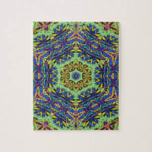 Opulentes Puzzlespiel 6 des Hexagram-V Puzzle