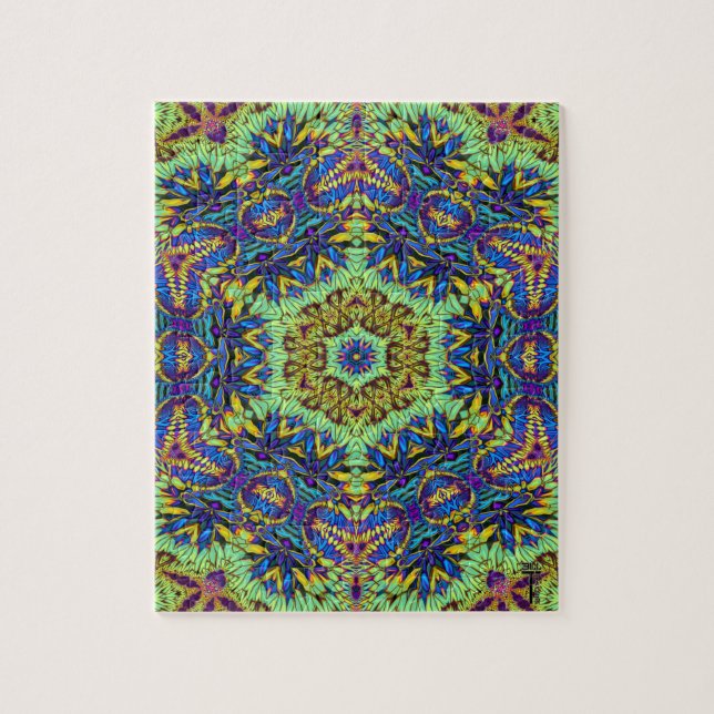 Opulentes Puzzlespiel 6 des Hexagram-V Puzzle (Vertikal)