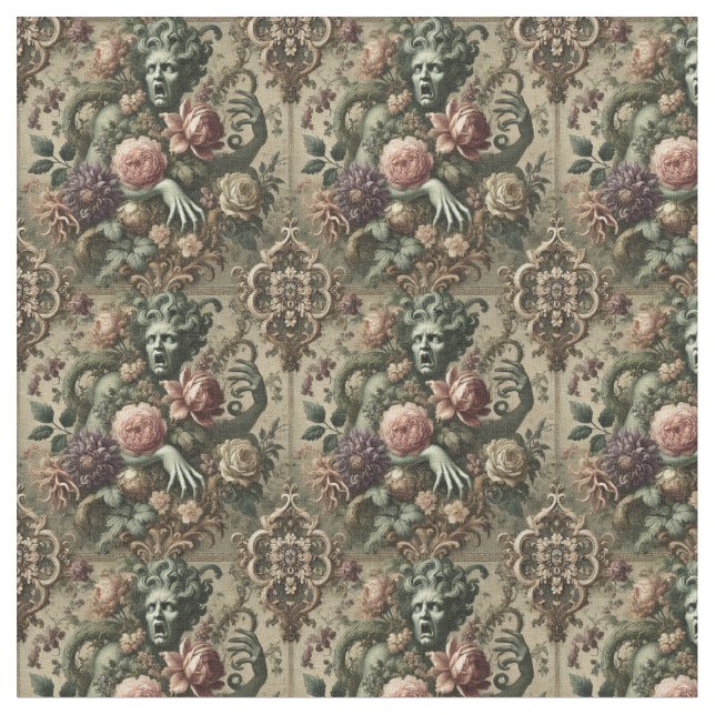 Opulenz am Opern - gotische Dichte Stoff (Nahaufnahme)