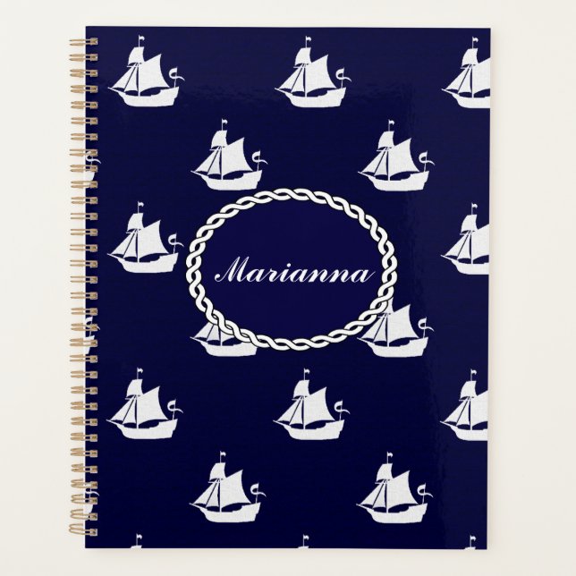 Opus Posh Tall Ships Nautical Design Planer (Vorderseite)