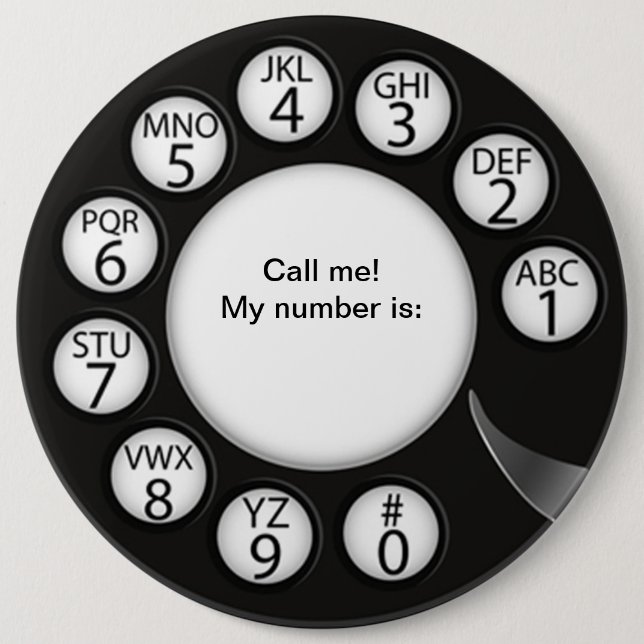 OPUS rufen den Mann an! Button (Vorderseite)