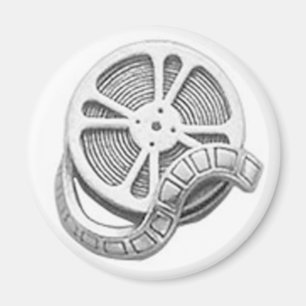 OPUS silberne Filmrolle Magnet