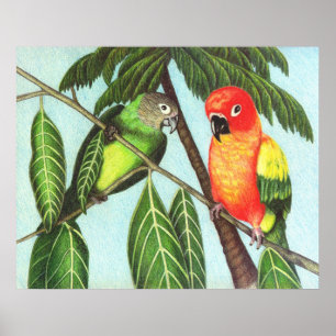 Opus und Monster Poster