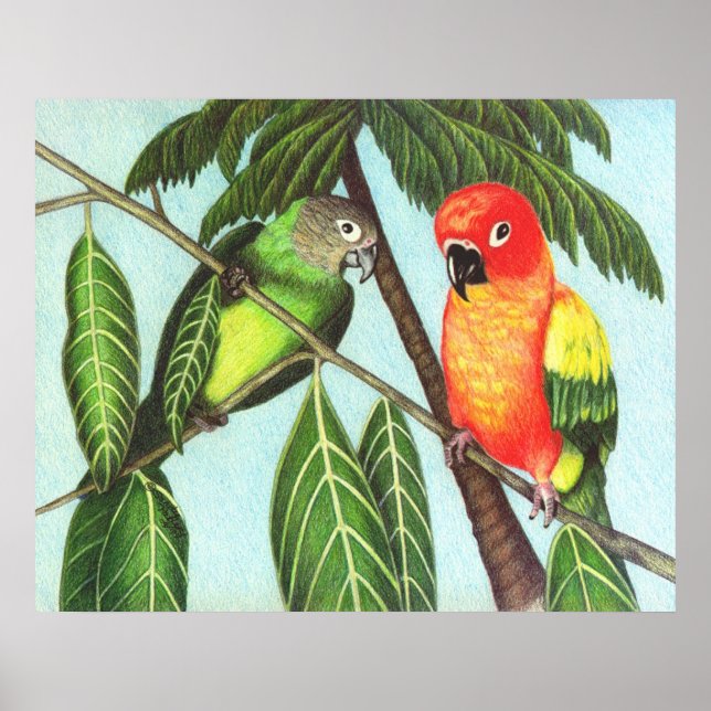 Opus und Monster Poster (Vorne)