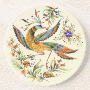 OPUS Ungarischer Zsolnay Bird Getränkeuntersetzer