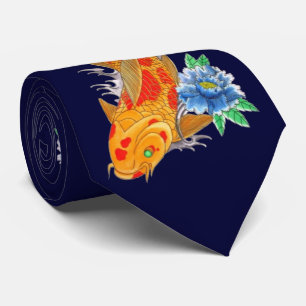OPUS VERÄNDERBARE Japaner Koi Fische Krawatte