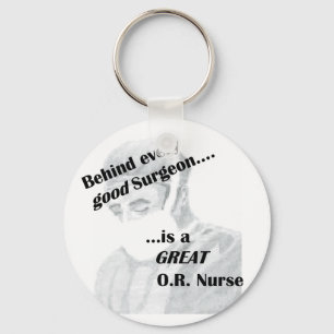 OR Nurse Schlüsselanhänger