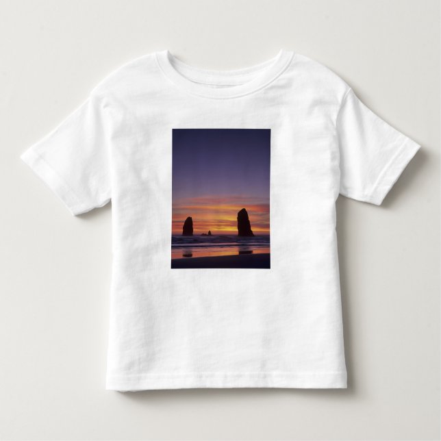 OR, Oregon Coast, Cannon Beach, Meeresfrüchte Kleinkind T-shirt (Vorderseite)