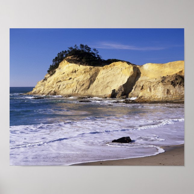 OR, Oregon Coast, Cape Kiwanda SP, Cape 2 Poster (Vorne)