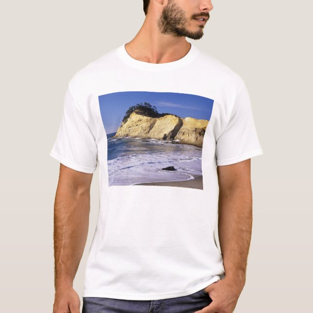OR, Oregon Coast, Cape Kiwanda SP, Cape 2 T-Shirt (Vorderseite)