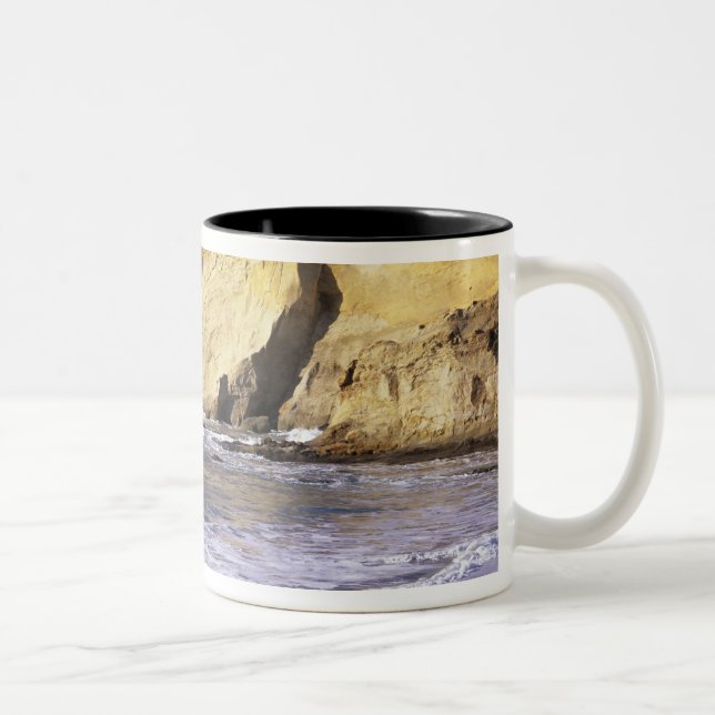 OR, Oregon Coast, Cape Kiwanda SP, Cape 2 Zweifarbige Tasse (Rechts)