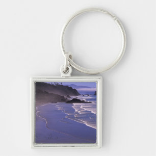 OR, Oregon Coast, Ecola SP, Indian Beach mit Schlüsselanhänger