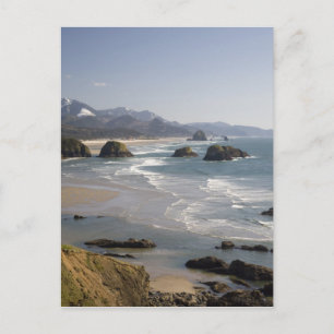 OR, Oregon Coast, Ecola Staat Park, Aussicht Postkarte