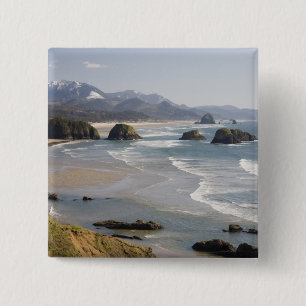 OR, Oregon Coast, Ecola Staat Park, Crescent Button