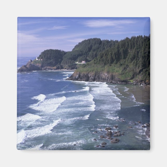 OR, Oregon Coast, Heceta Head Lighthouse on Magnet (Vorne)