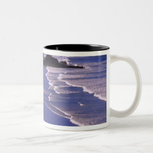 OR, Oregon-Küste, Ecola SP, Indian Beach mit Zweifarbige Tasse