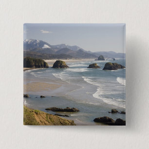 OR, Oregon-Küste, Ecola State Park, Crescent Button