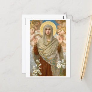 Ora Pro Nobis, William Bouguereau Postkarte
