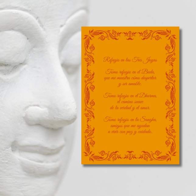 Oración Infantil Refugio Tres Joyas Poster (Von Creator hochgeladen)