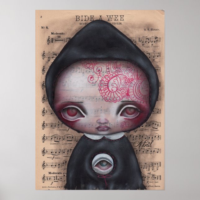 Oracle Hexe Poster (Vorne)