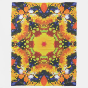 Oracle Kaleidoskop Fleecedecke