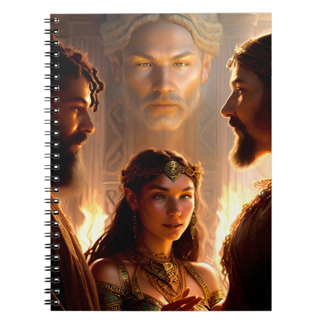 Oracle of Atlantis Notebook Notizblock (Vorderseite)