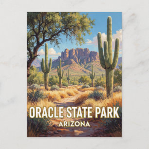 Oracle State Park — Arizona Postkarte