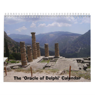"Oracle von Delphi" tragen ein Kalender
