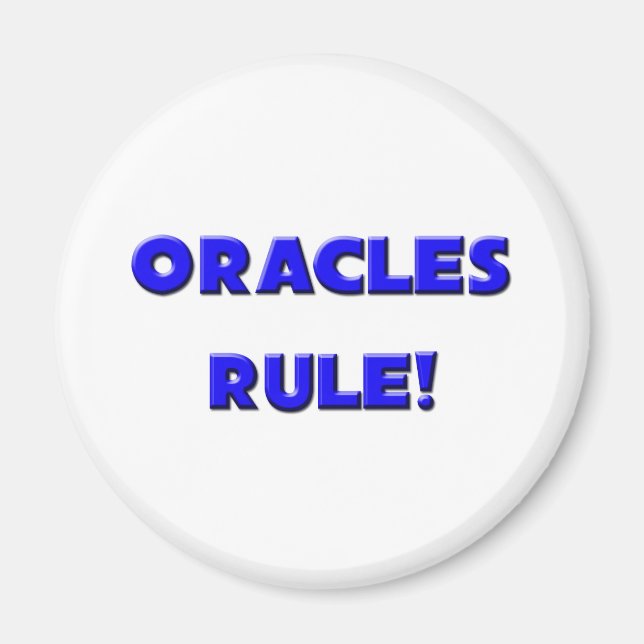 Oracles-Regel! Magnet (Vorne)