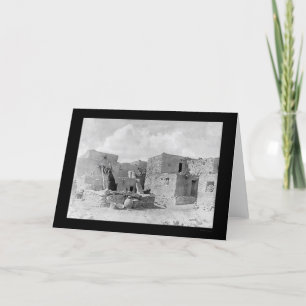 Oraibi Pueblohopi-Inder 1895 Karte