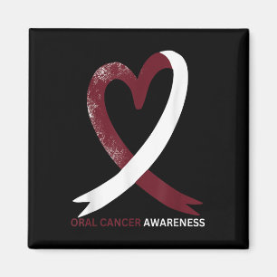 Orale Krebserkrankung Monat 2024 Throat Head Neck Magnet