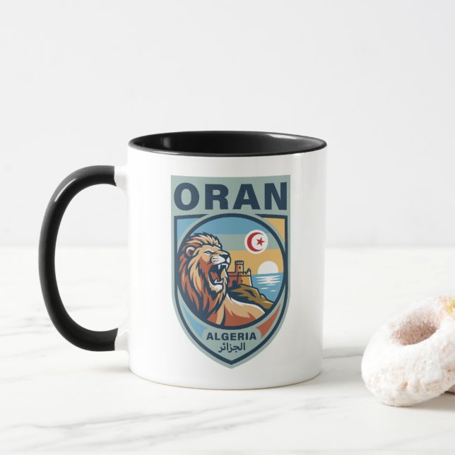 Oran Algeria North Africa Tasse (Mit Donut)