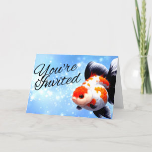 Oranda Goldfish Extravagant Goldfish Aquarium Einl Ankündigung