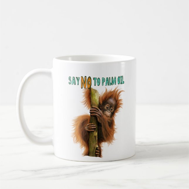 Orang-Utan 11 Unze-Klassiker-Tasse Tasse (Links)