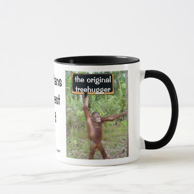 Orang-Utan Treehugger Tasse (Rechts)