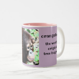 Orang-Utans Zweifarbige Tasse