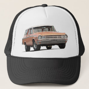 Orange 1964 Dodge Kombi Truckerkappe