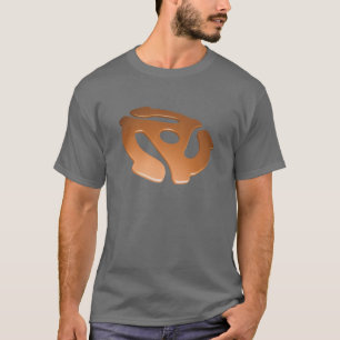 Orange 3D 45 U/min Adapter T-Shirt