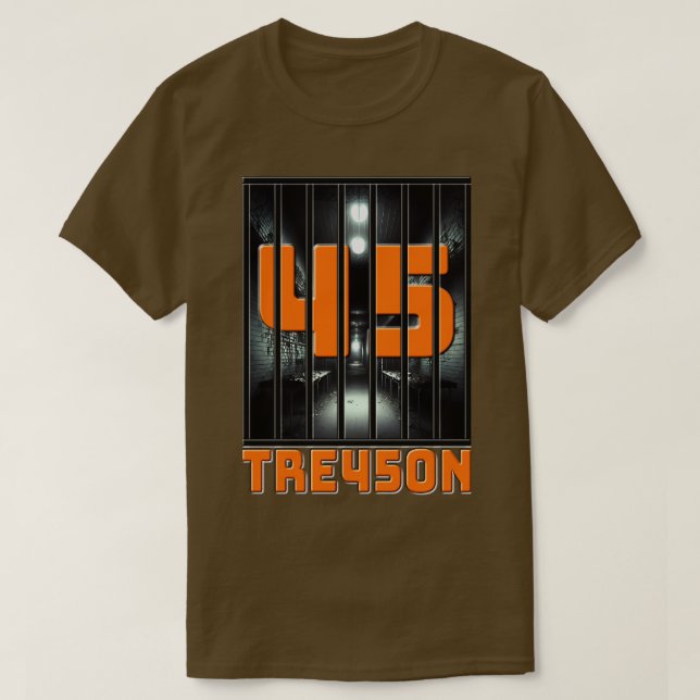 Orange 45 TRE45ON T-Shirt (Design vorne)